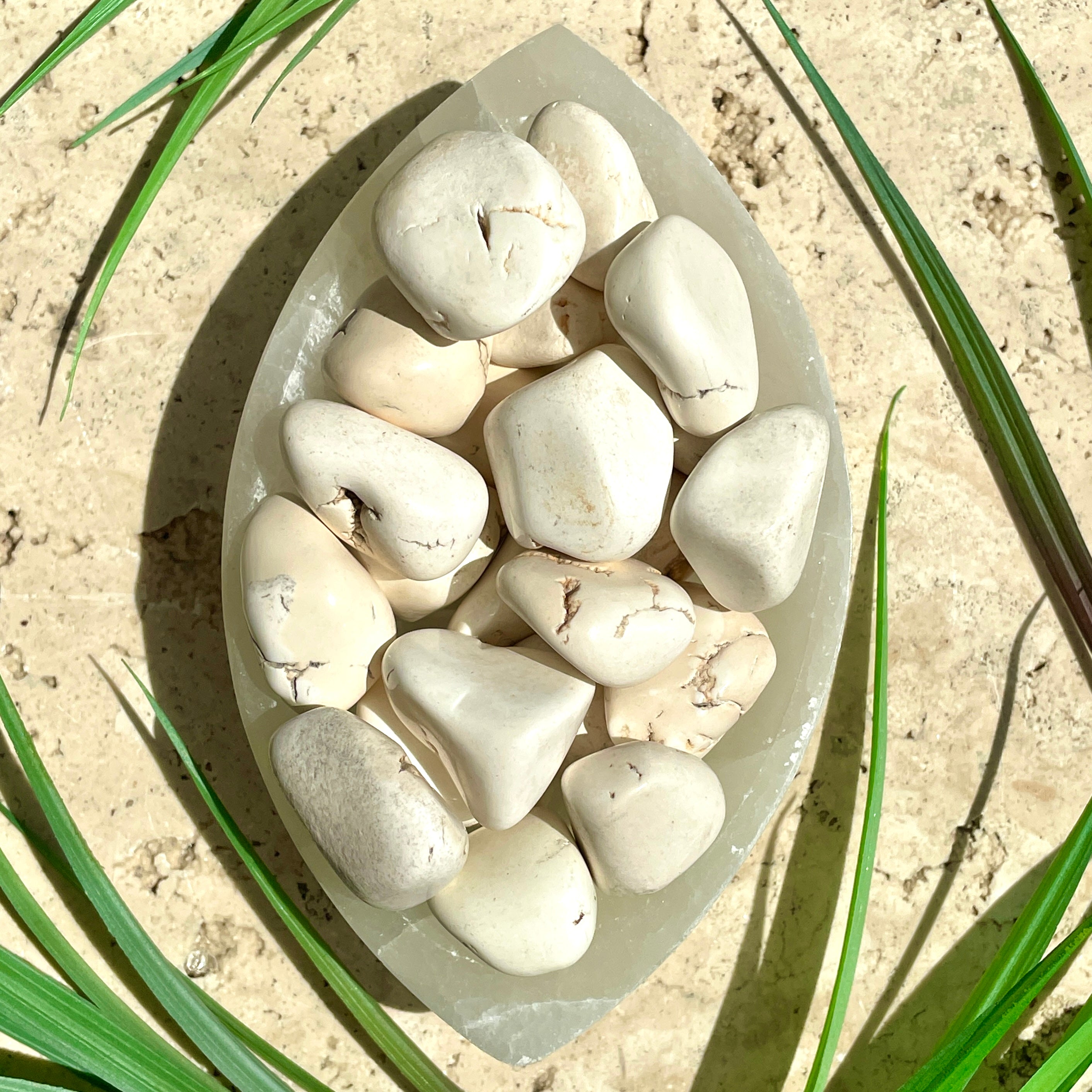 Magnesite Tumbled - 200gm Magnesite Tumbled - 200gm